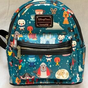 Loungefly Disney Parks Teal Backpack